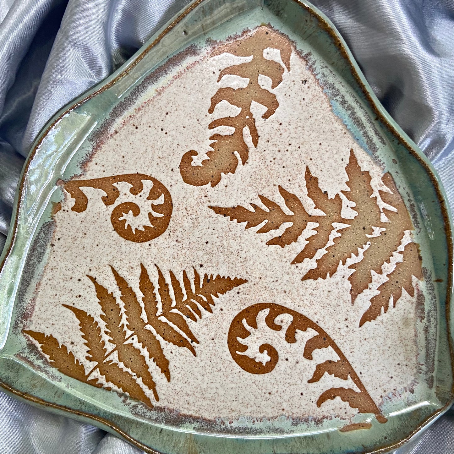 Large Fern Trinket Dish