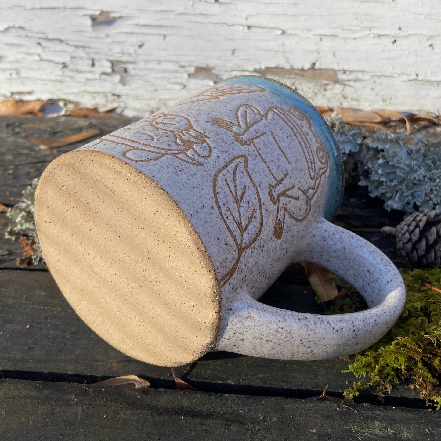 QBP x Bright Blue Tattoo Collab Mug