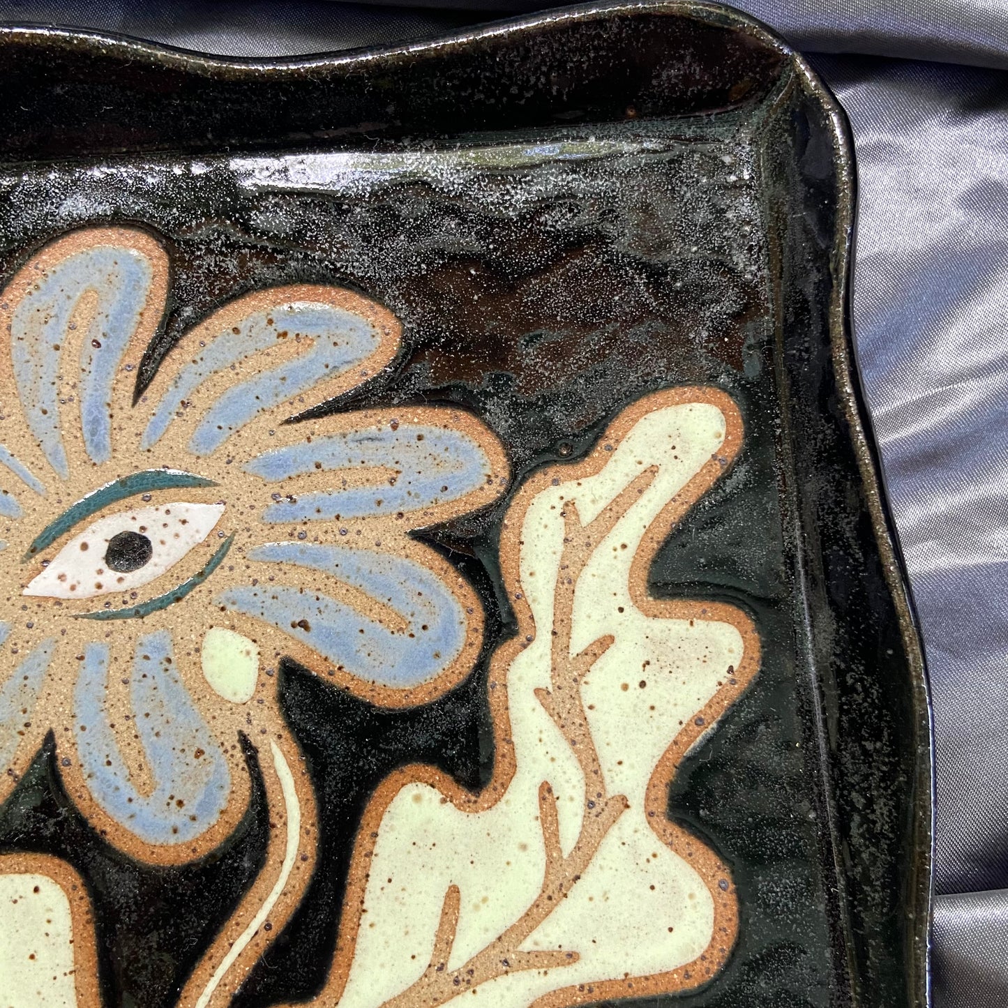 Large Flower Trinket Dish