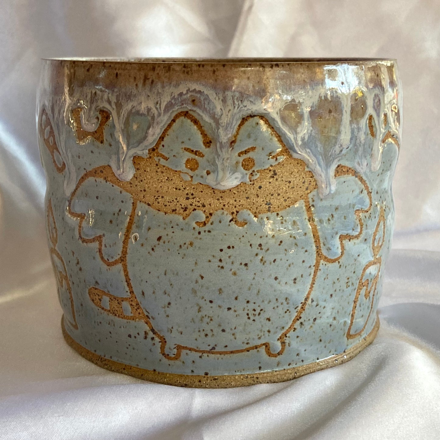 Spooky Cat Planter