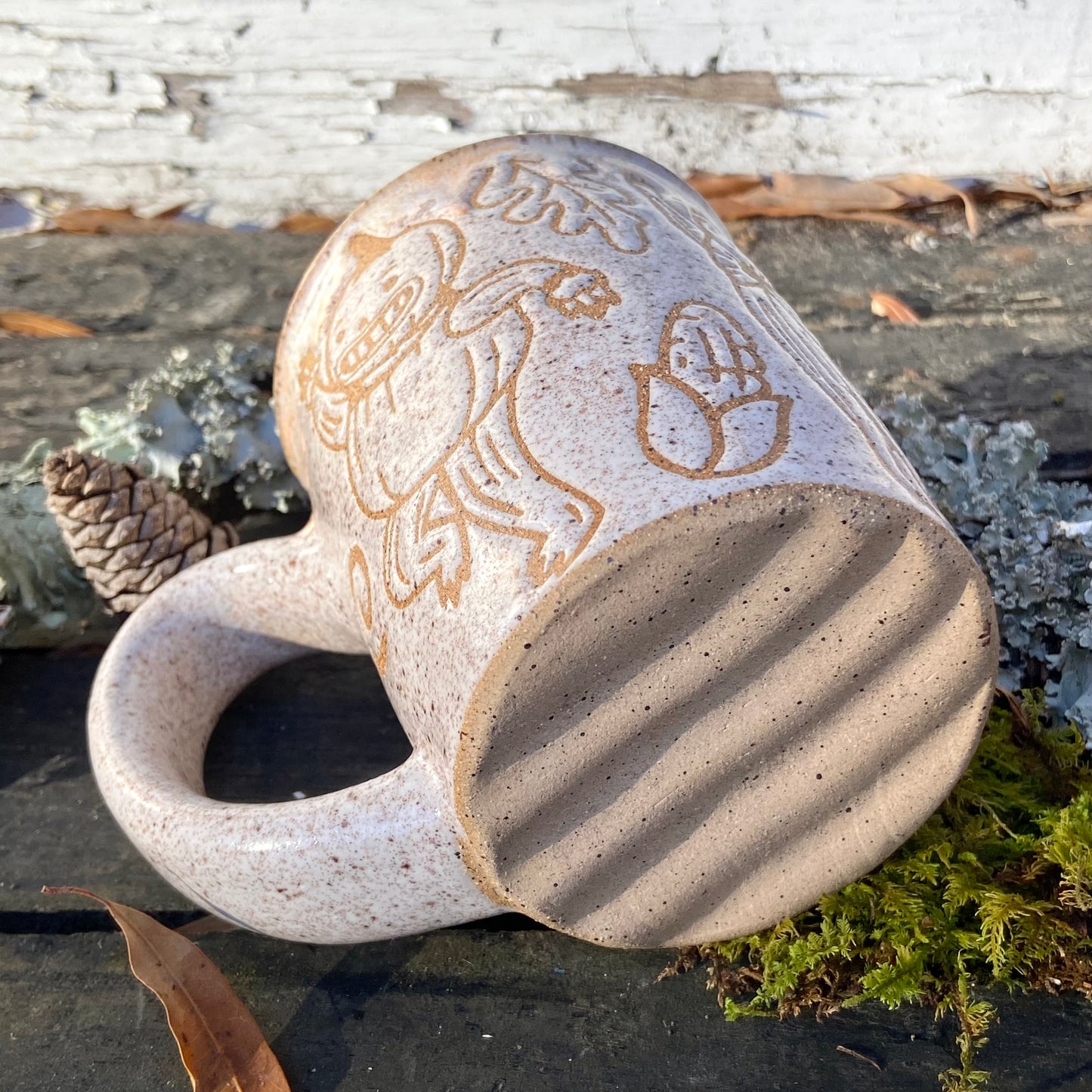 QBP x Bright Blue Tattoo Collab Mug