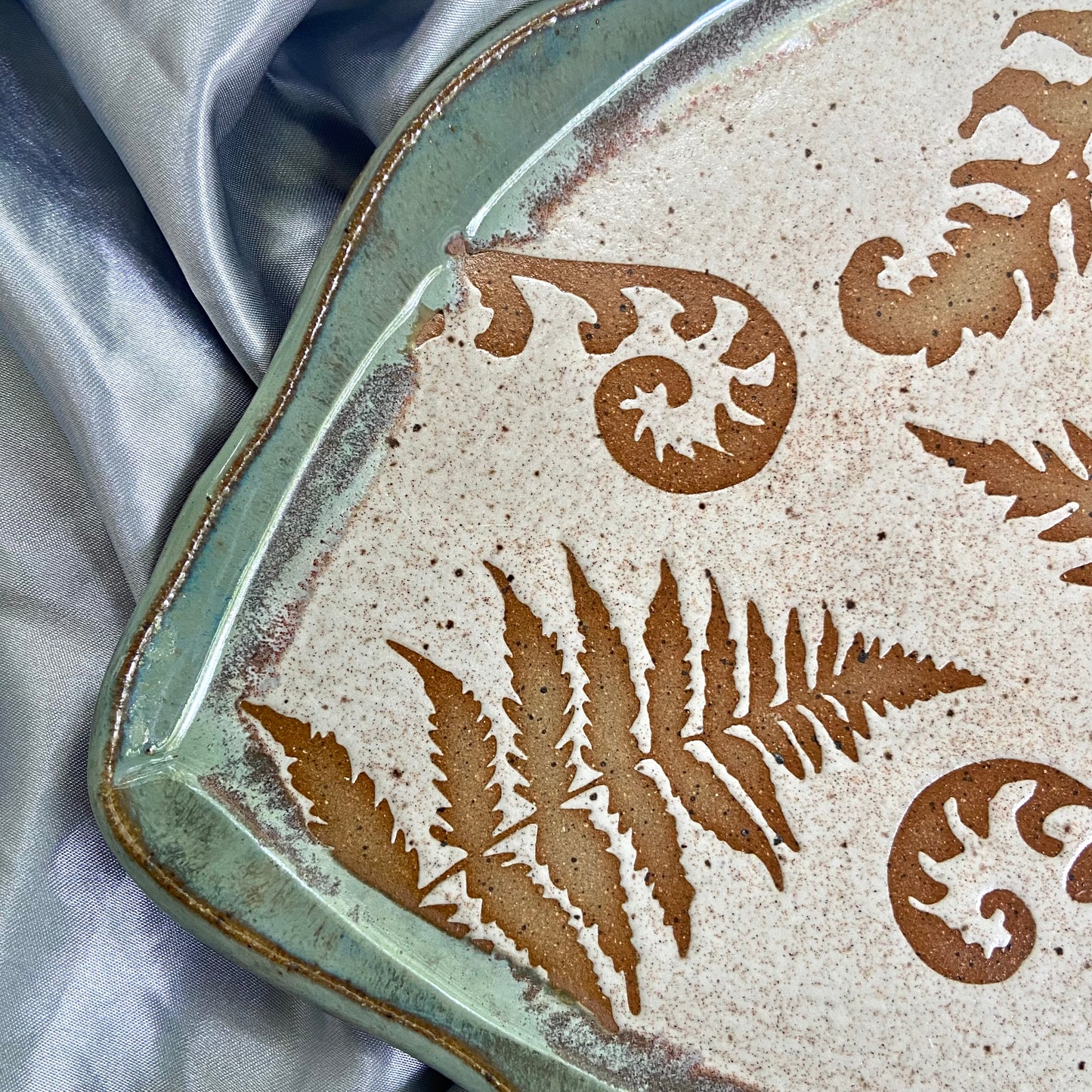 Large Fern Trinket Dish