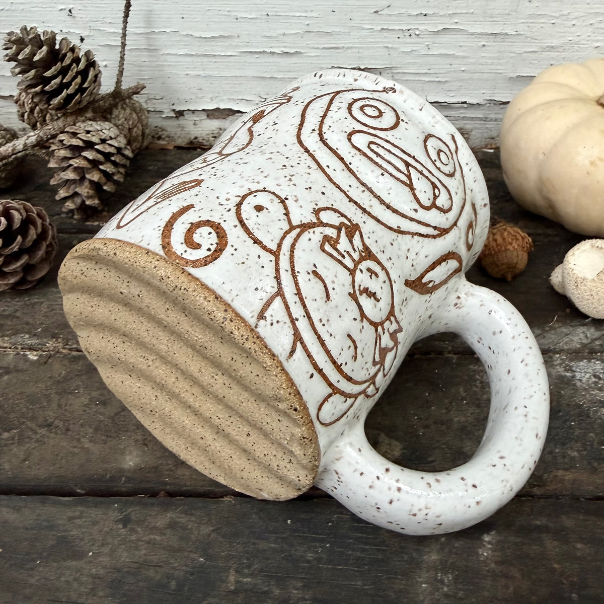 QBP x Bright Blue Tattoo Collab | Greg and Wirt Mug | DISCOUNTED