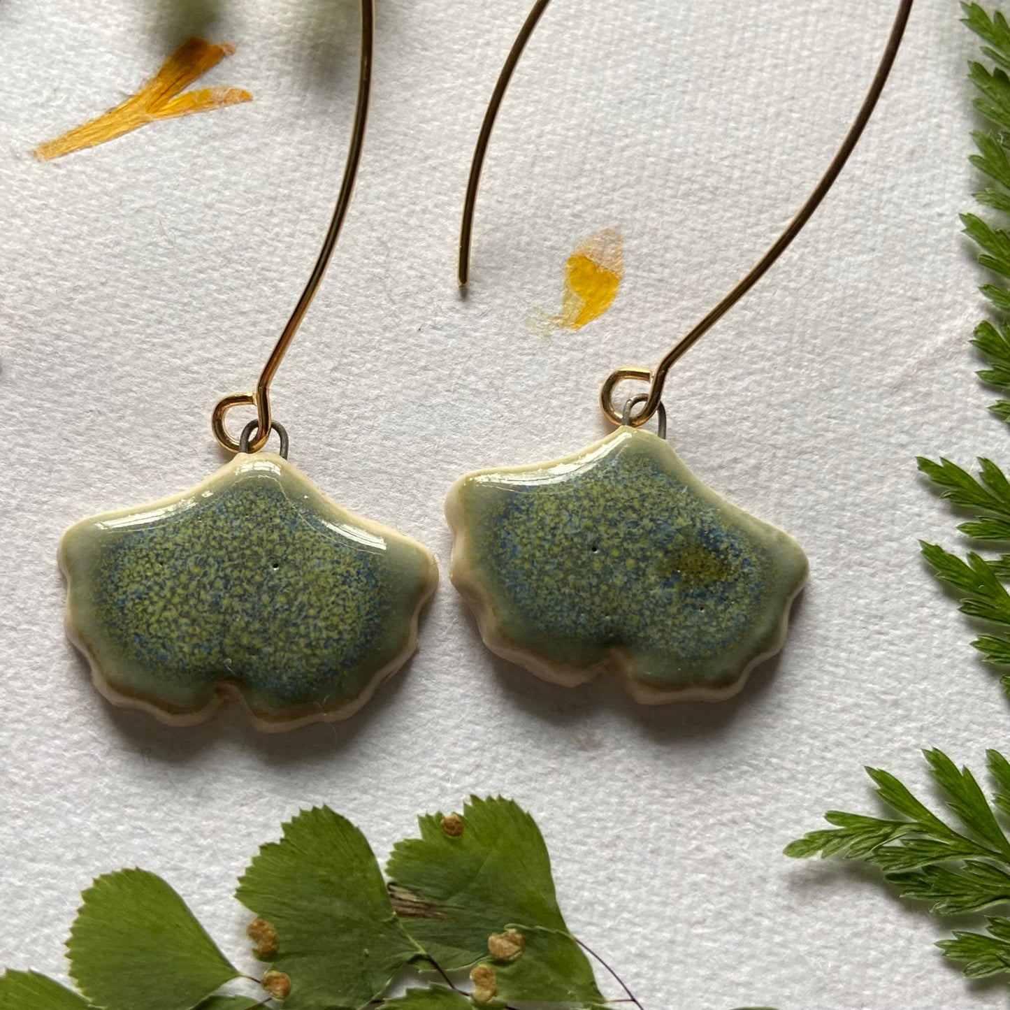 Ginkgo Earrings