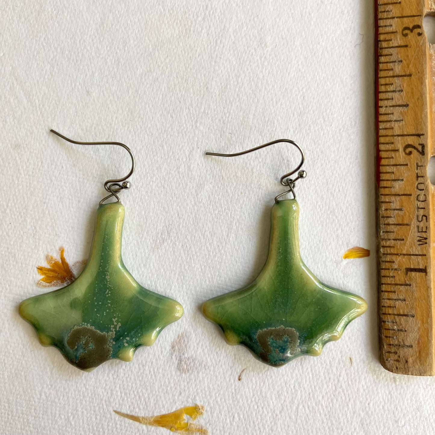 Gingko Dangle Earrings