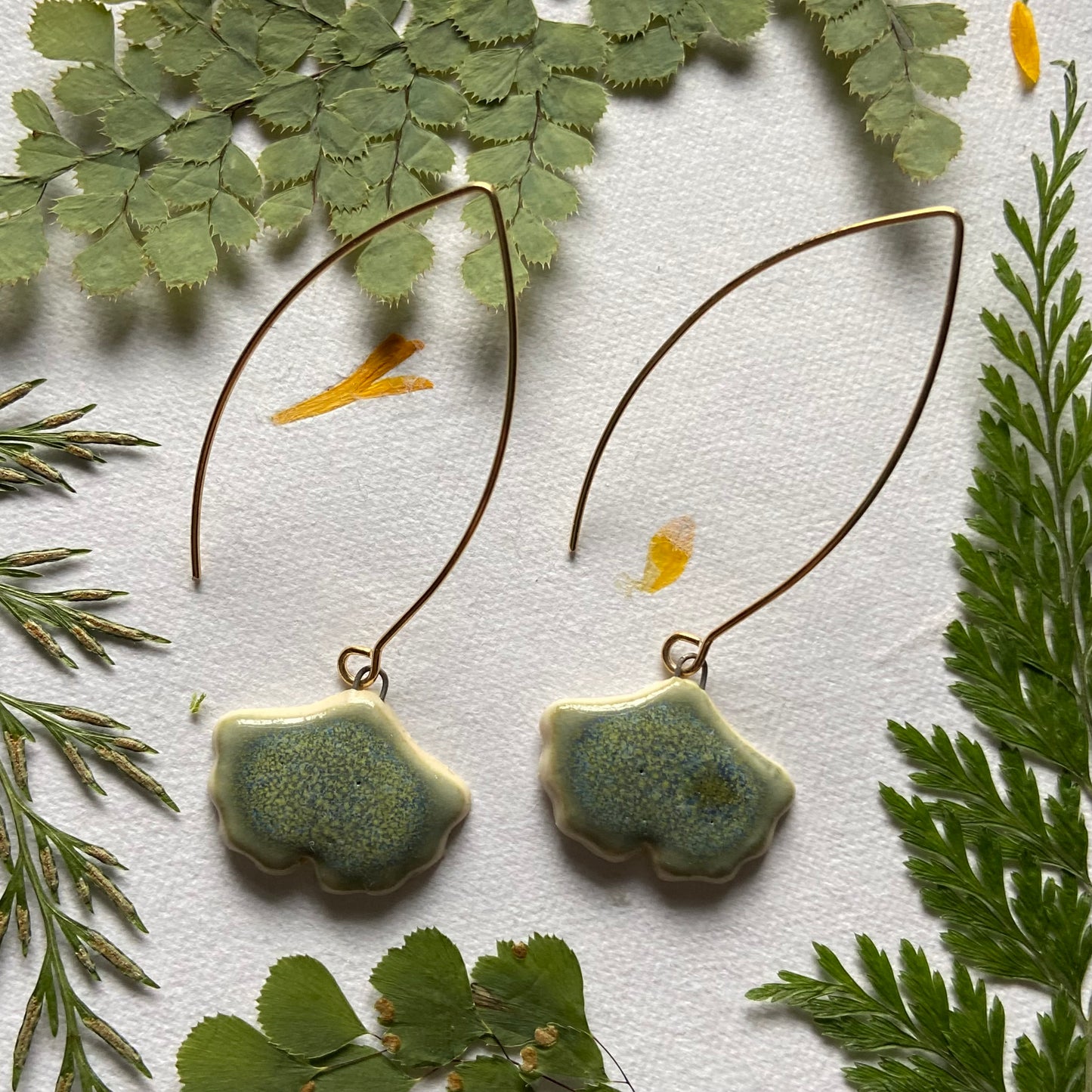 Ginkgo Earrings