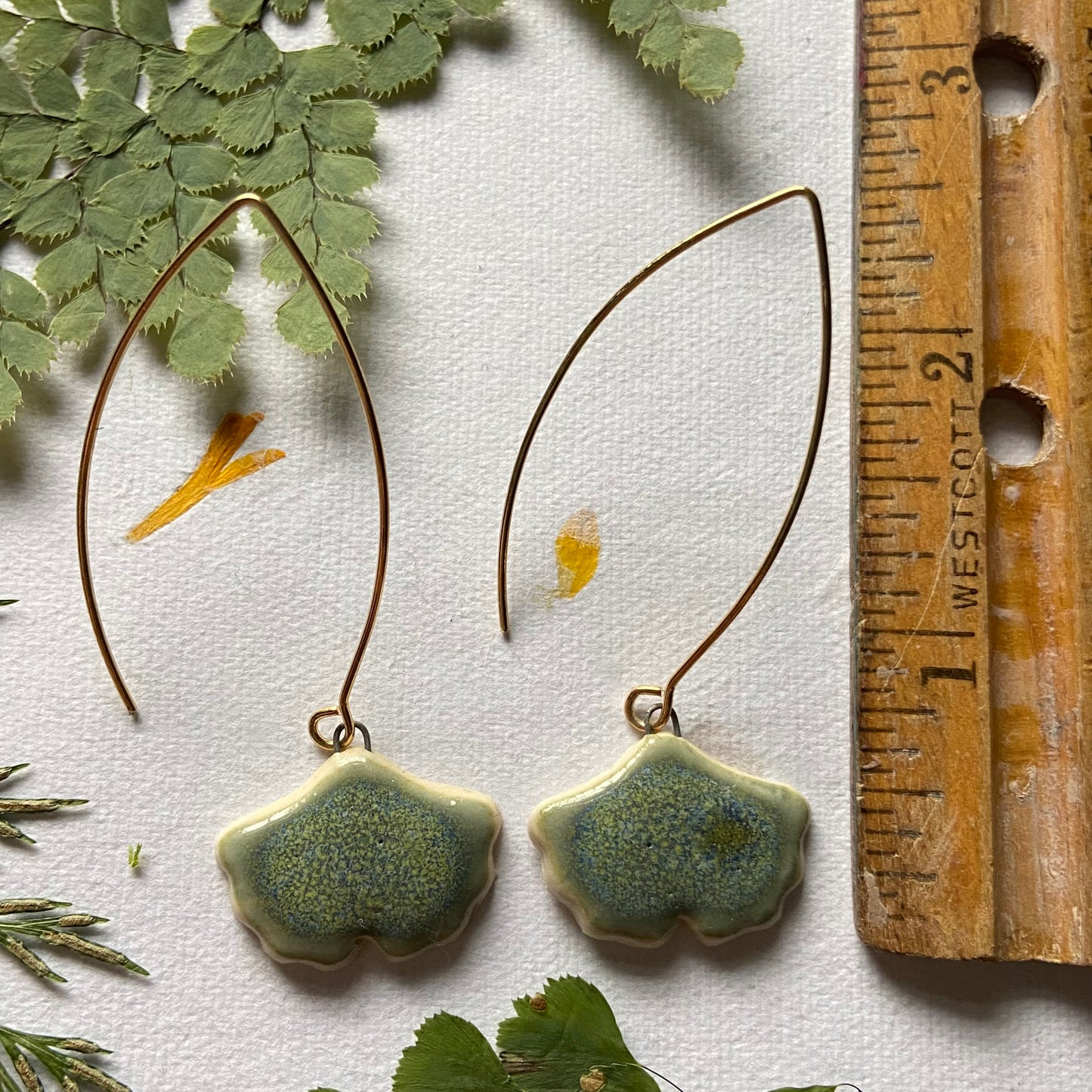 Ginkgo Earrings