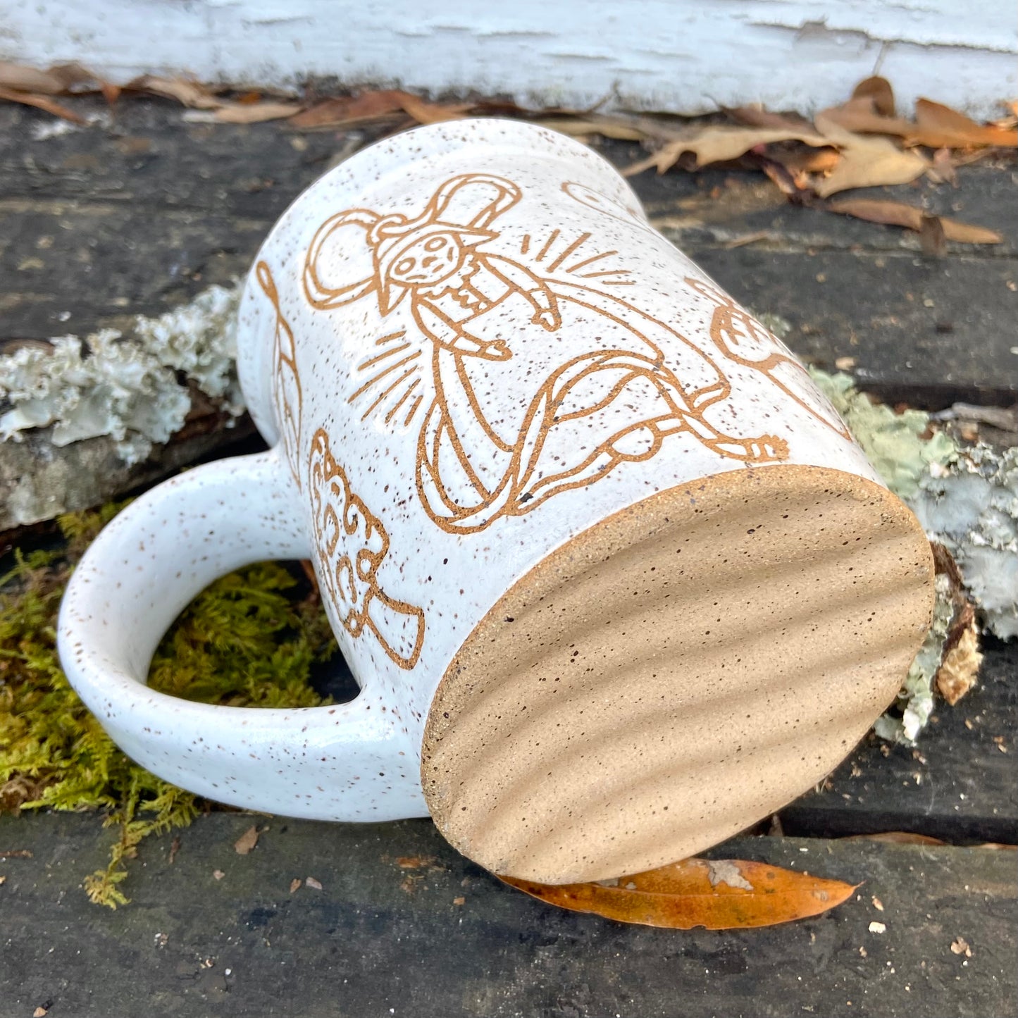 QBP x Bright Blue Tattoo Collab Mug