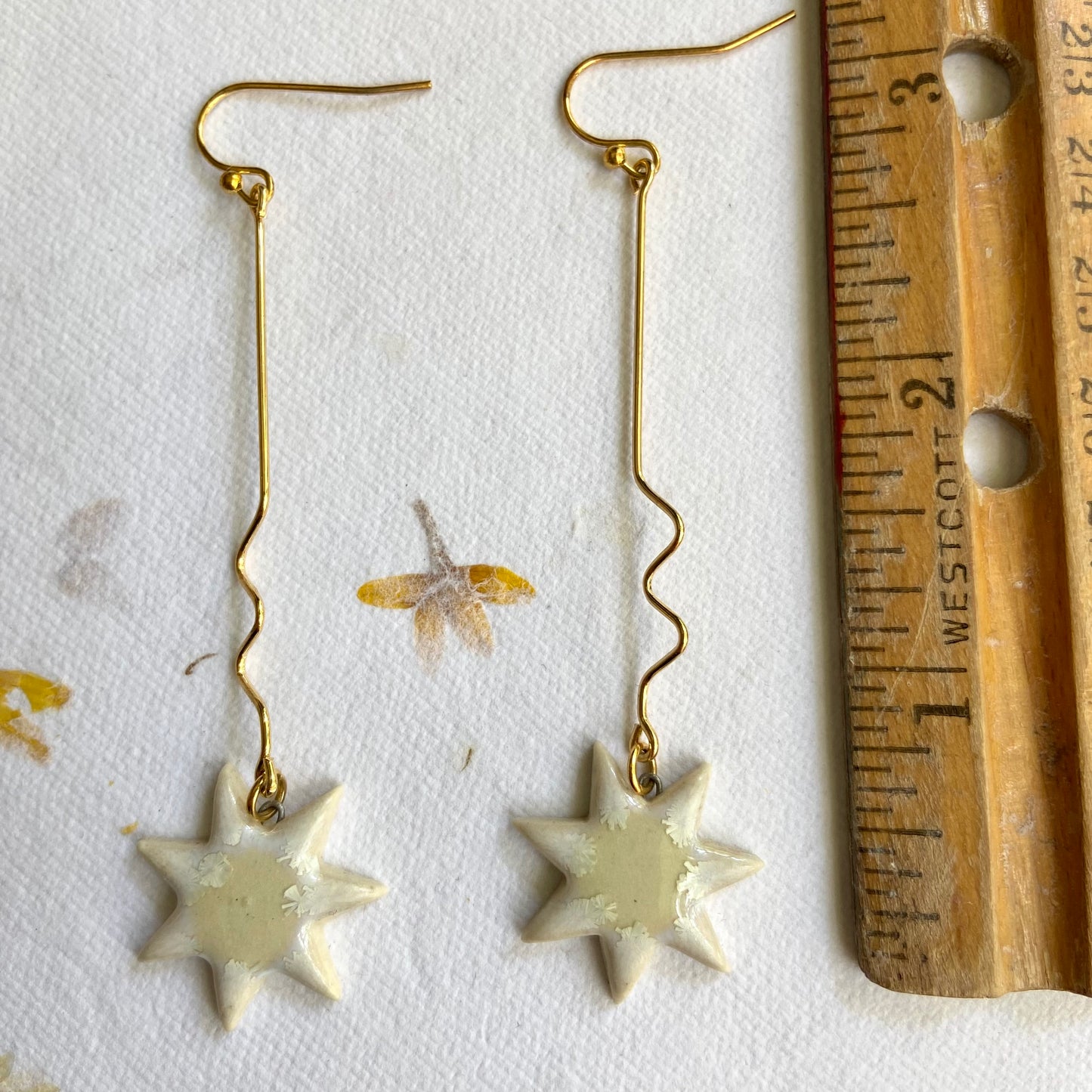 Star Drop Earrings