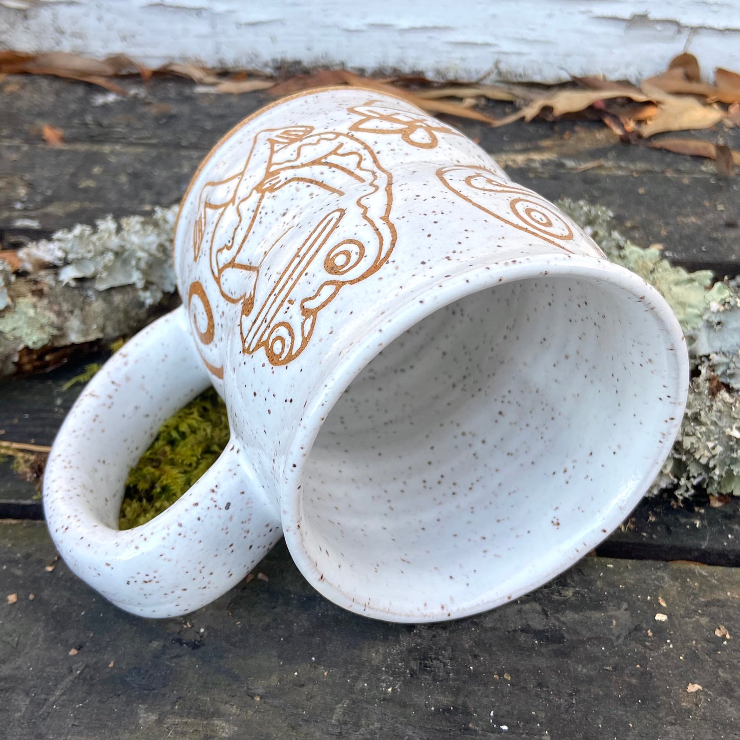 QBP x Bright Blue Tattoo Collab Mug