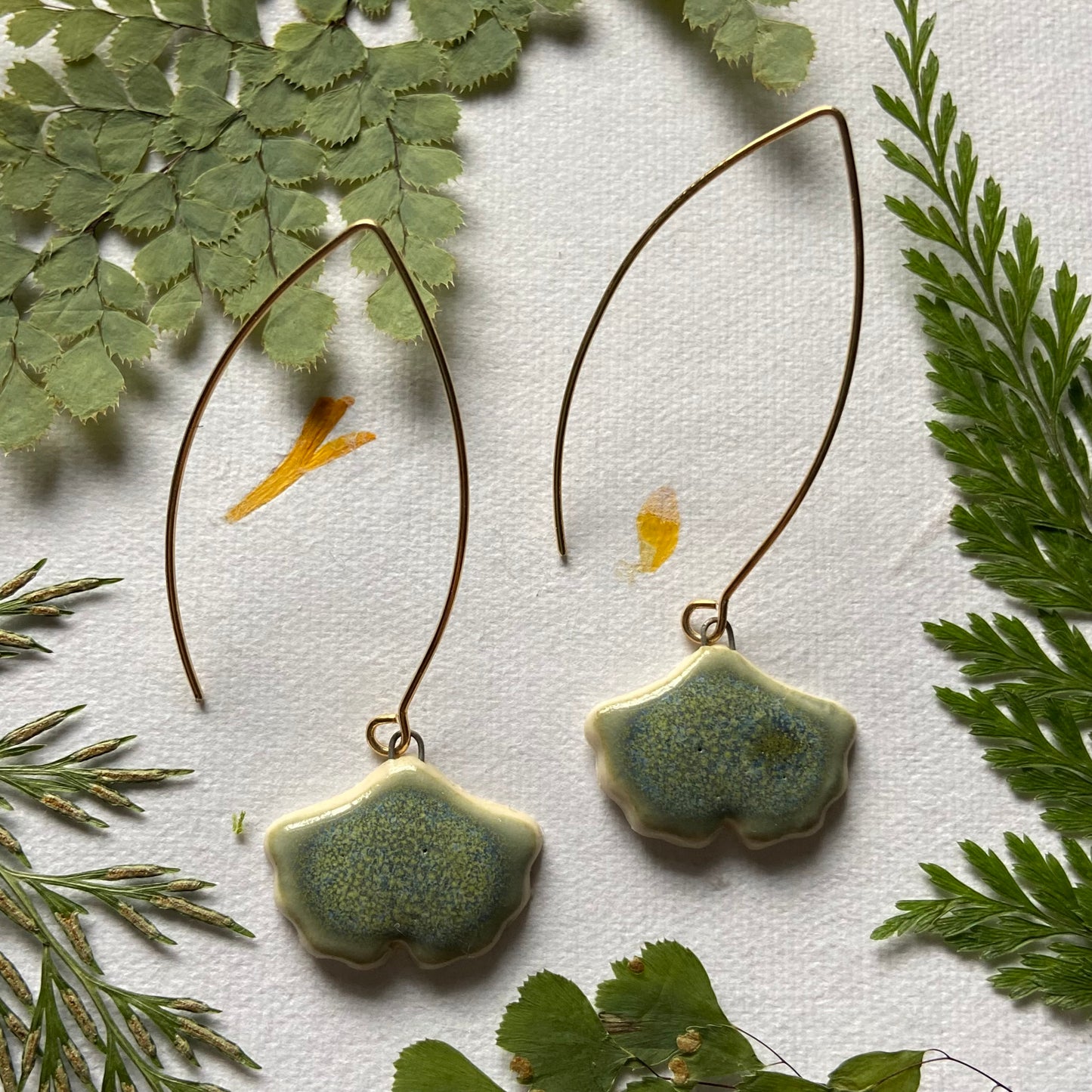 Ginkgo Earrings