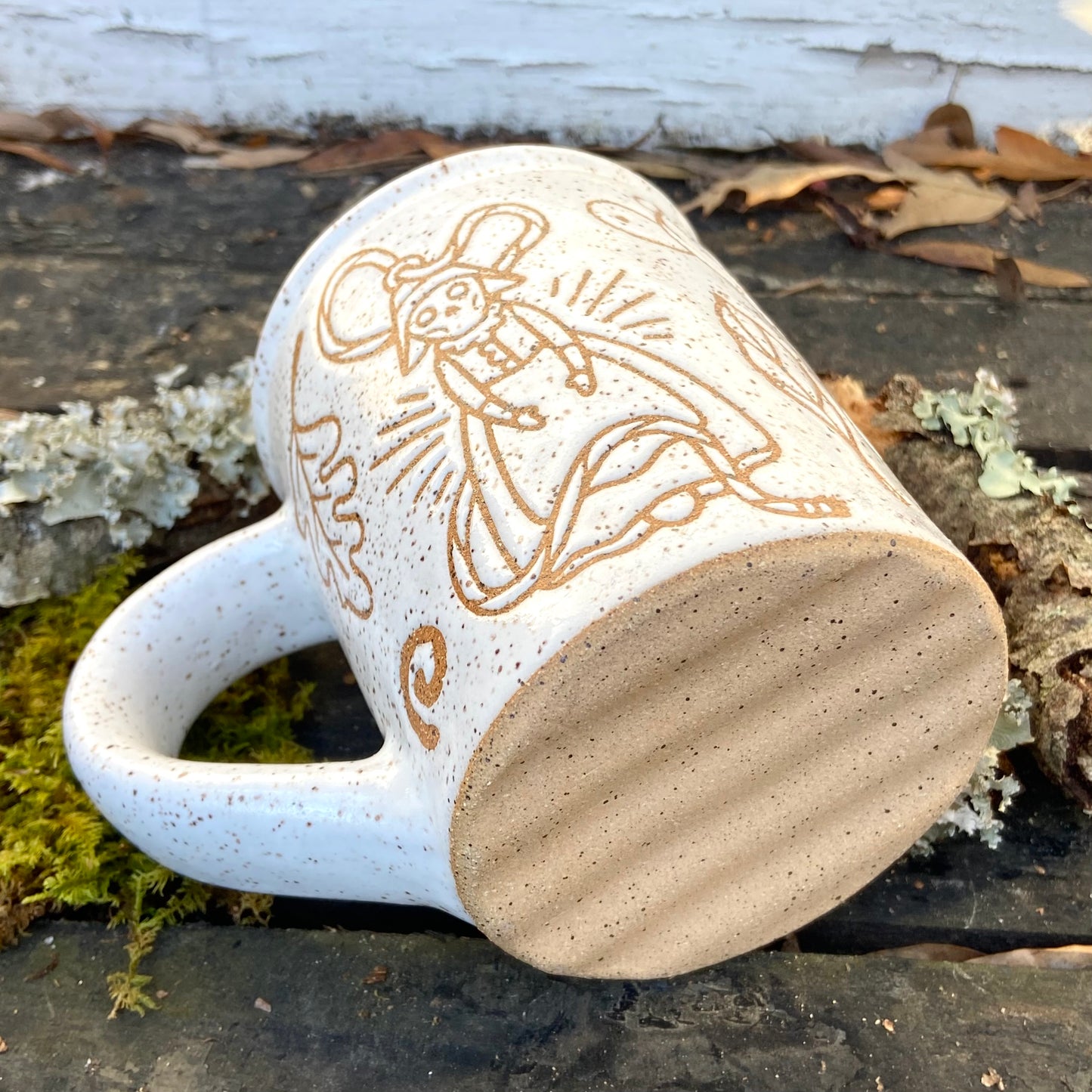 QBP x Bright Blue Tattoo Collab Mug