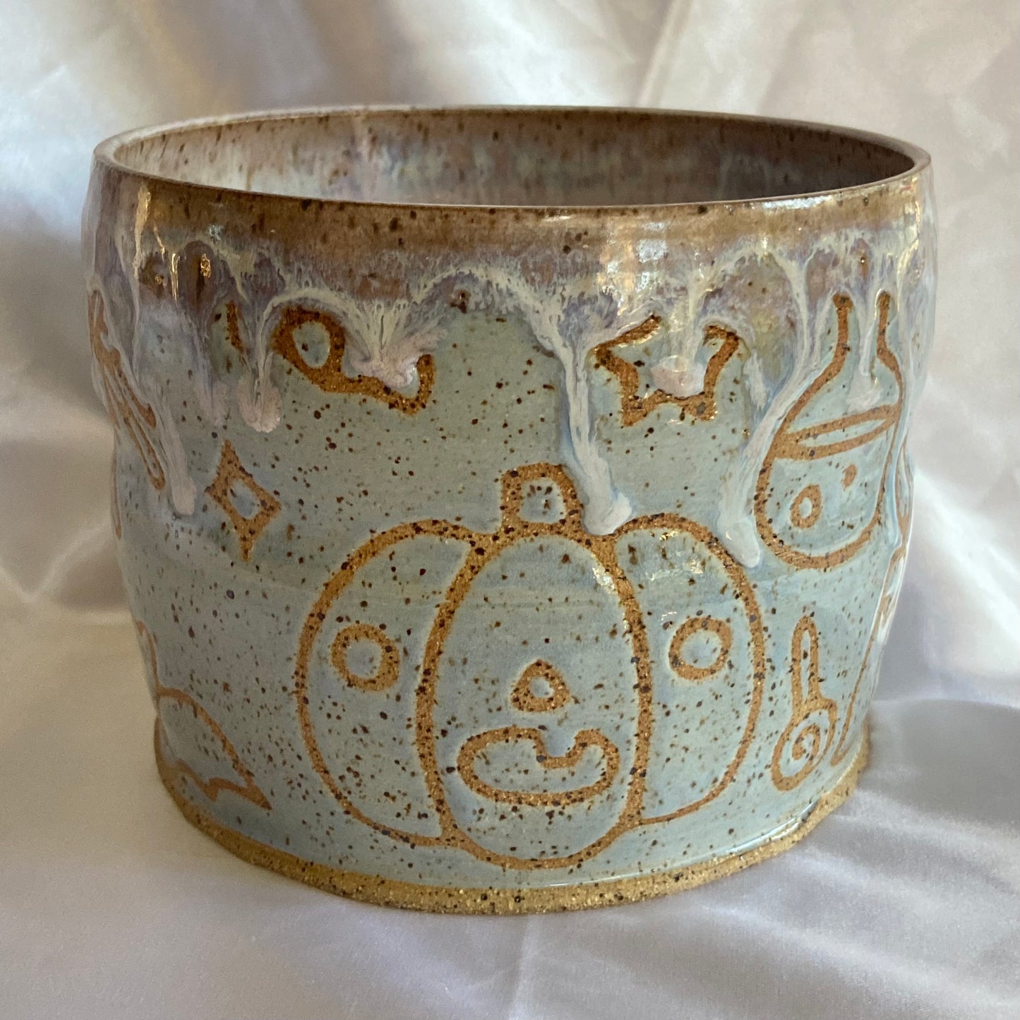 Spooky Cat Planter
