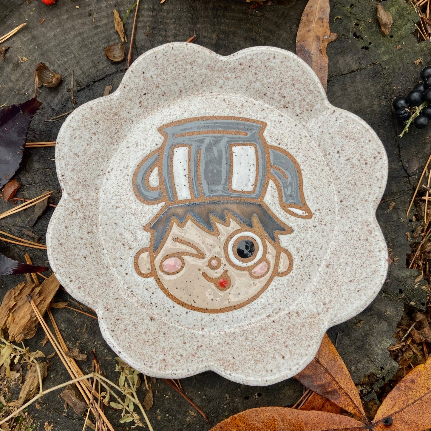 QBP x Bright Blue Tattoo Collab Trinket Dish #1