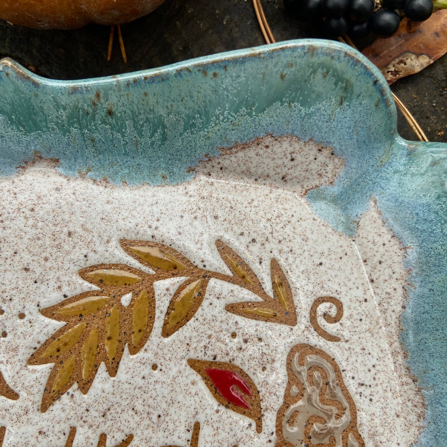 QBP x Bright Blue Tattoo Collab Trinket Dish