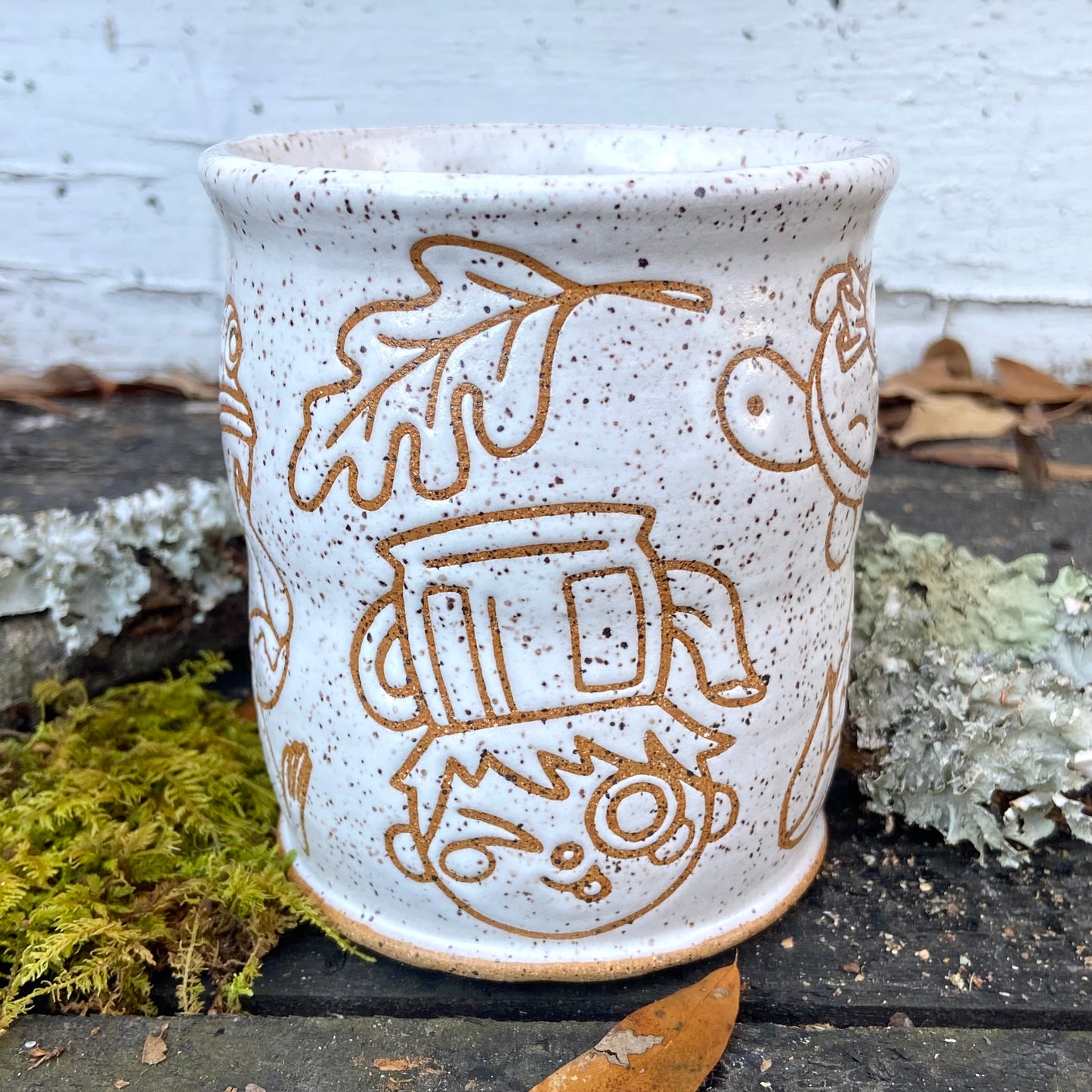 QBP x Bright Blue Tattoo Collab Mug