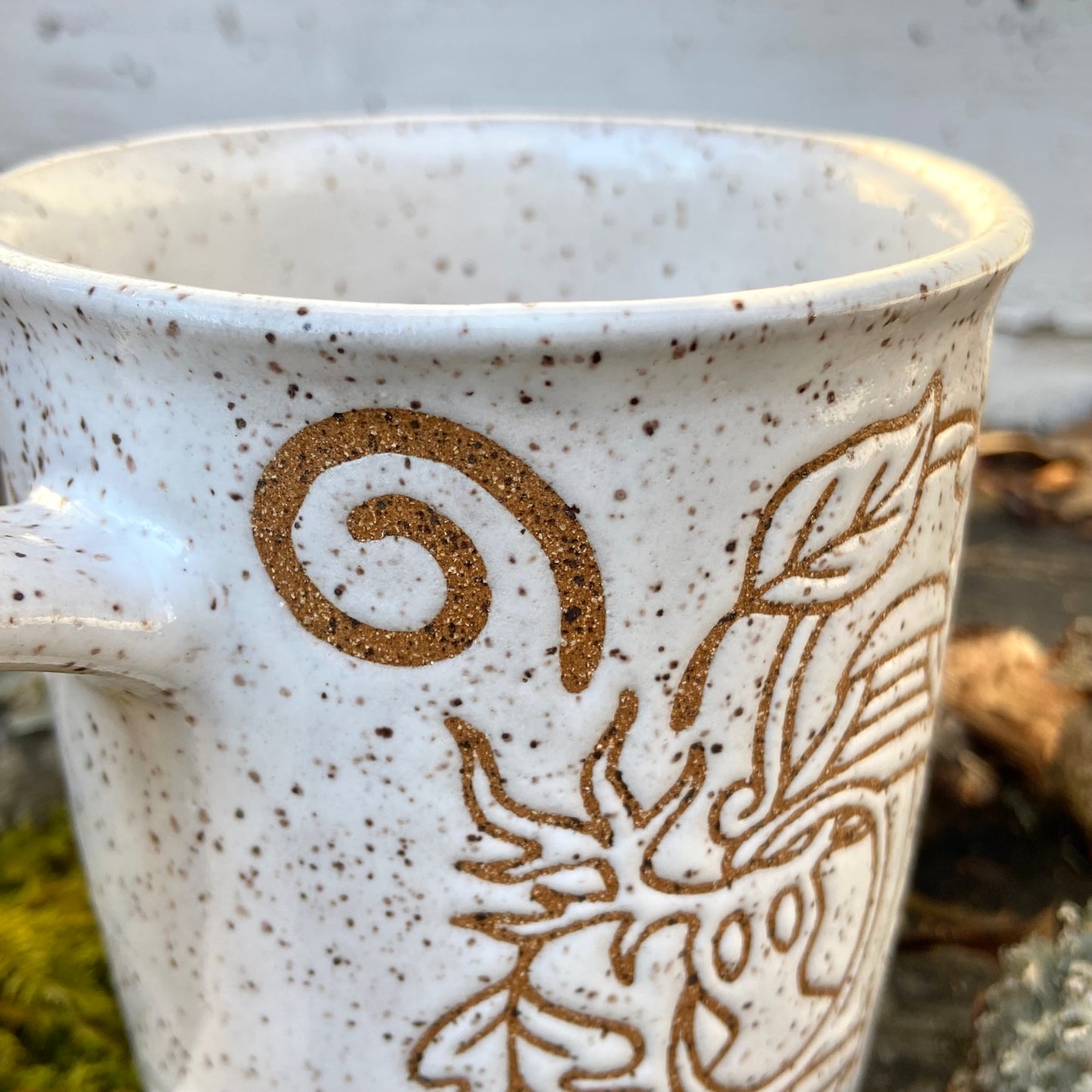 QBP x Bright Blue Tattoo Collab Mug