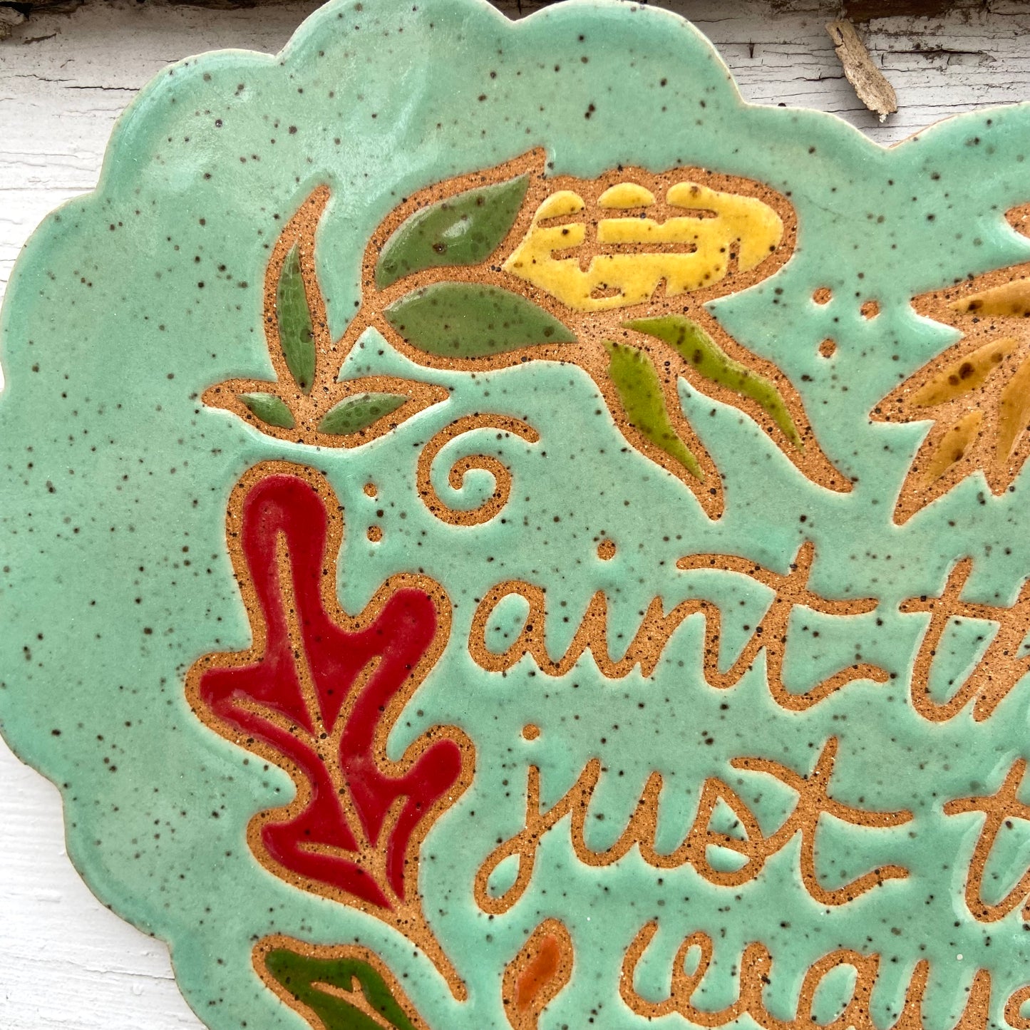 QBP x Bright Blue Tattoo Collab | Wall Hanger | discounted