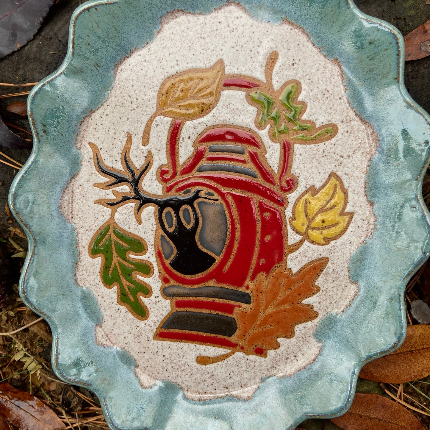 QBP x Bright Blue Tattoo Collab Trinket Dish