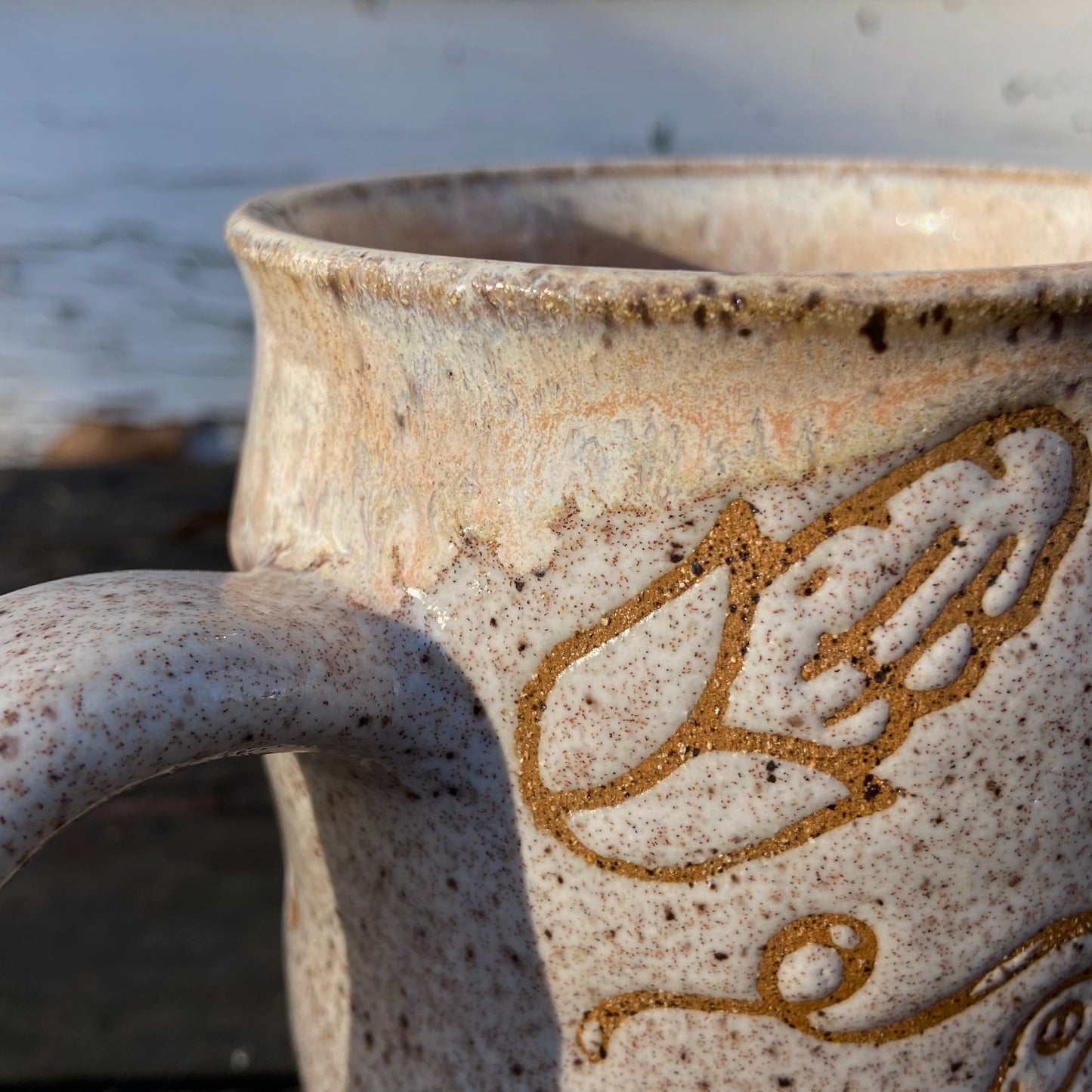 QBP x Bright Blue Tattoo Collab Mug