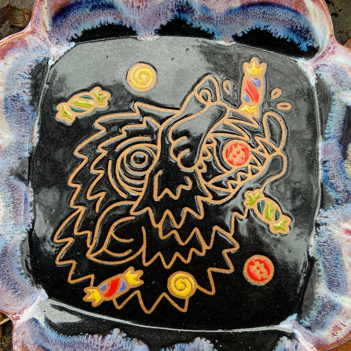 QBP x Bright Blue Tattoo Collab Trinket Dish | discounted