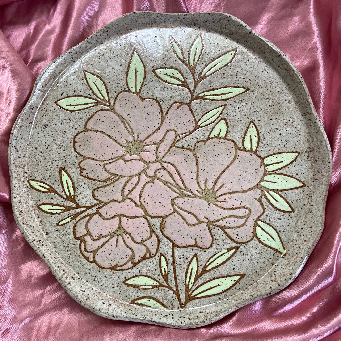 XL Floral Trinket Dish