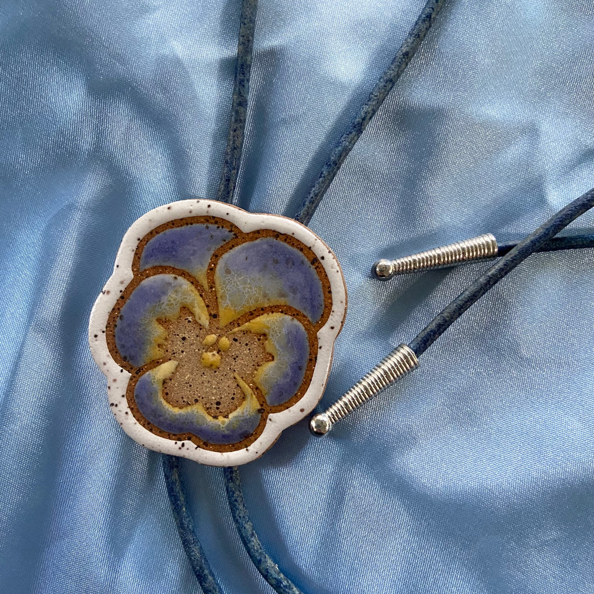 Pansy Bolo Ties