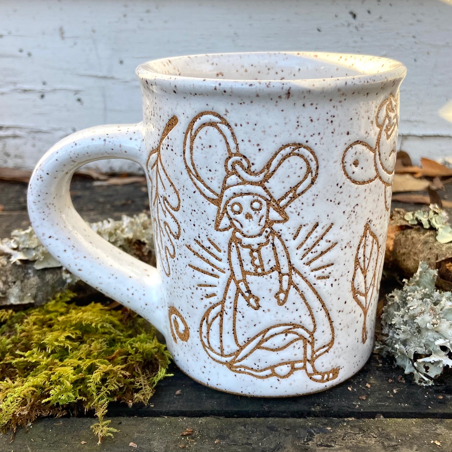 QBP x Bright Blue Tattoo Collab Mug