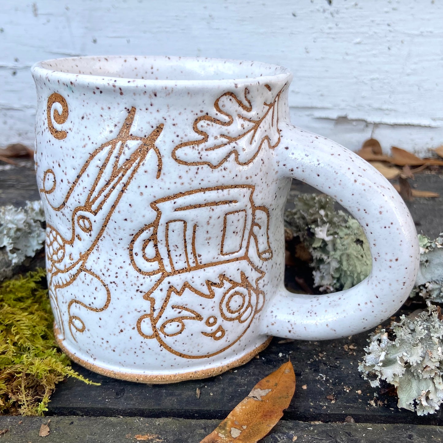 QBP x Bright Blue Tattoo Collab Mug