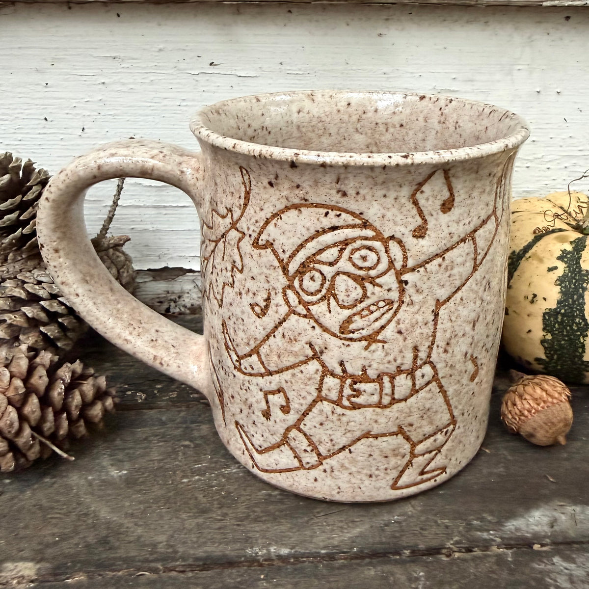 QBP x Bright Blue Tattoo Collab | Highwayman Mug