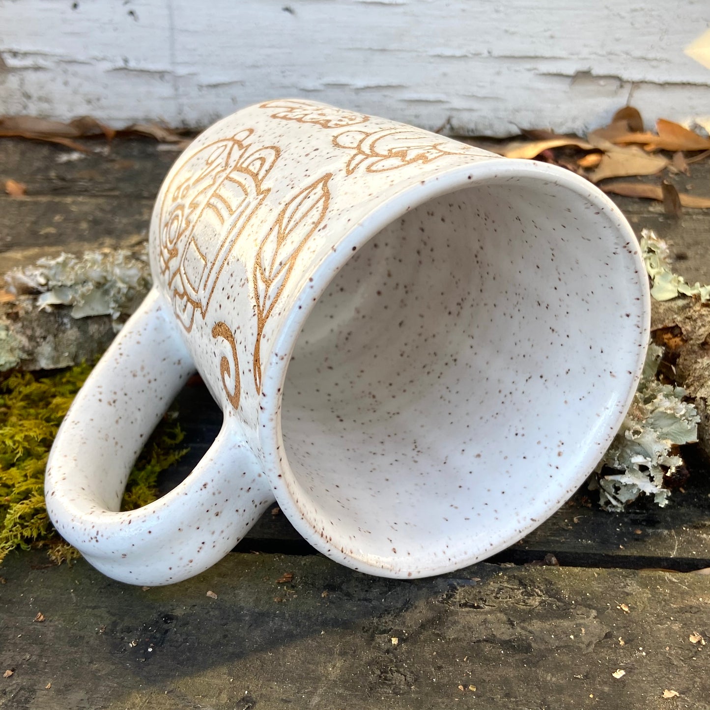 QBP x Bright Blue Tattoo Collab Mug