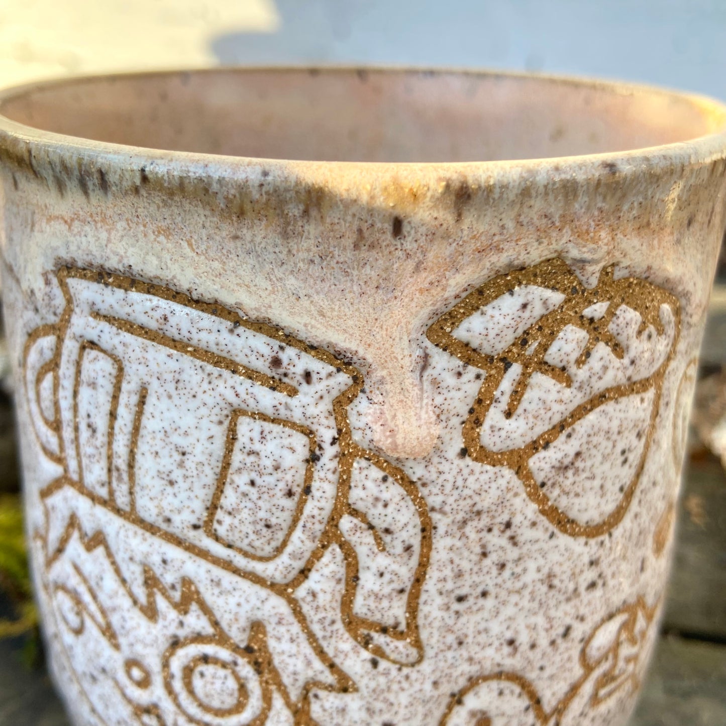 QBP x Bright Blue Tattoo Collab Mug