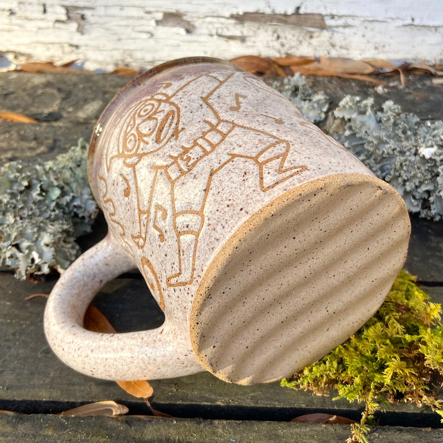QBP x Bright Blue Tattoo Collab Mug
