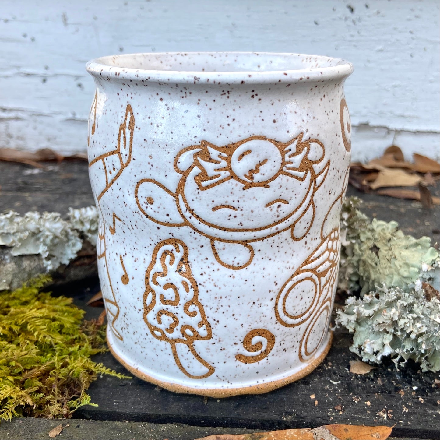 QBP x Bright Blue Tattoo Collab Mug