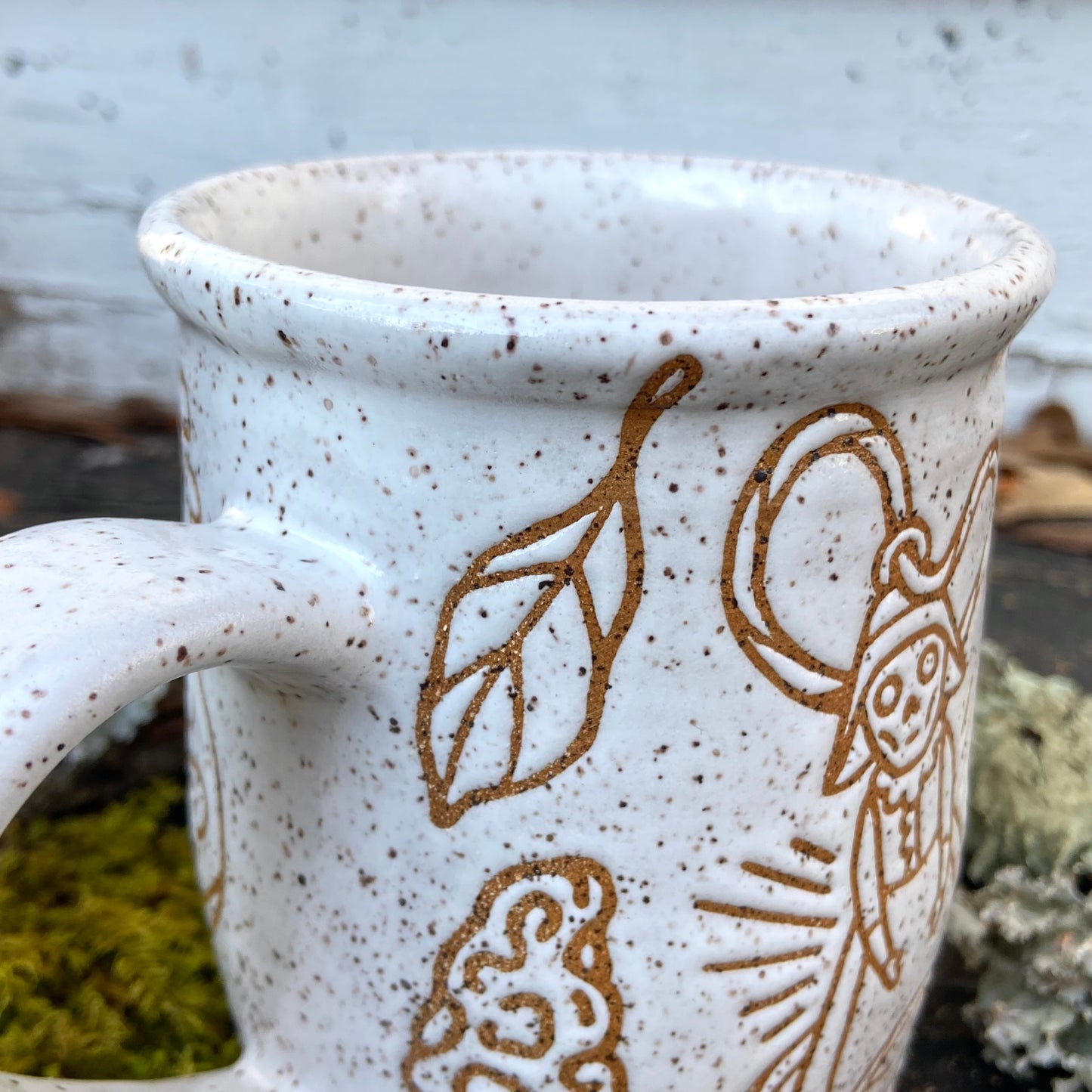 QBP x Bright Blue Tattoo Collab Mug