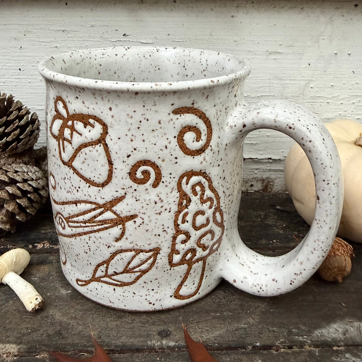 QBP x Bright Blue Tattoo Collab | The Beast's Lantern Mug