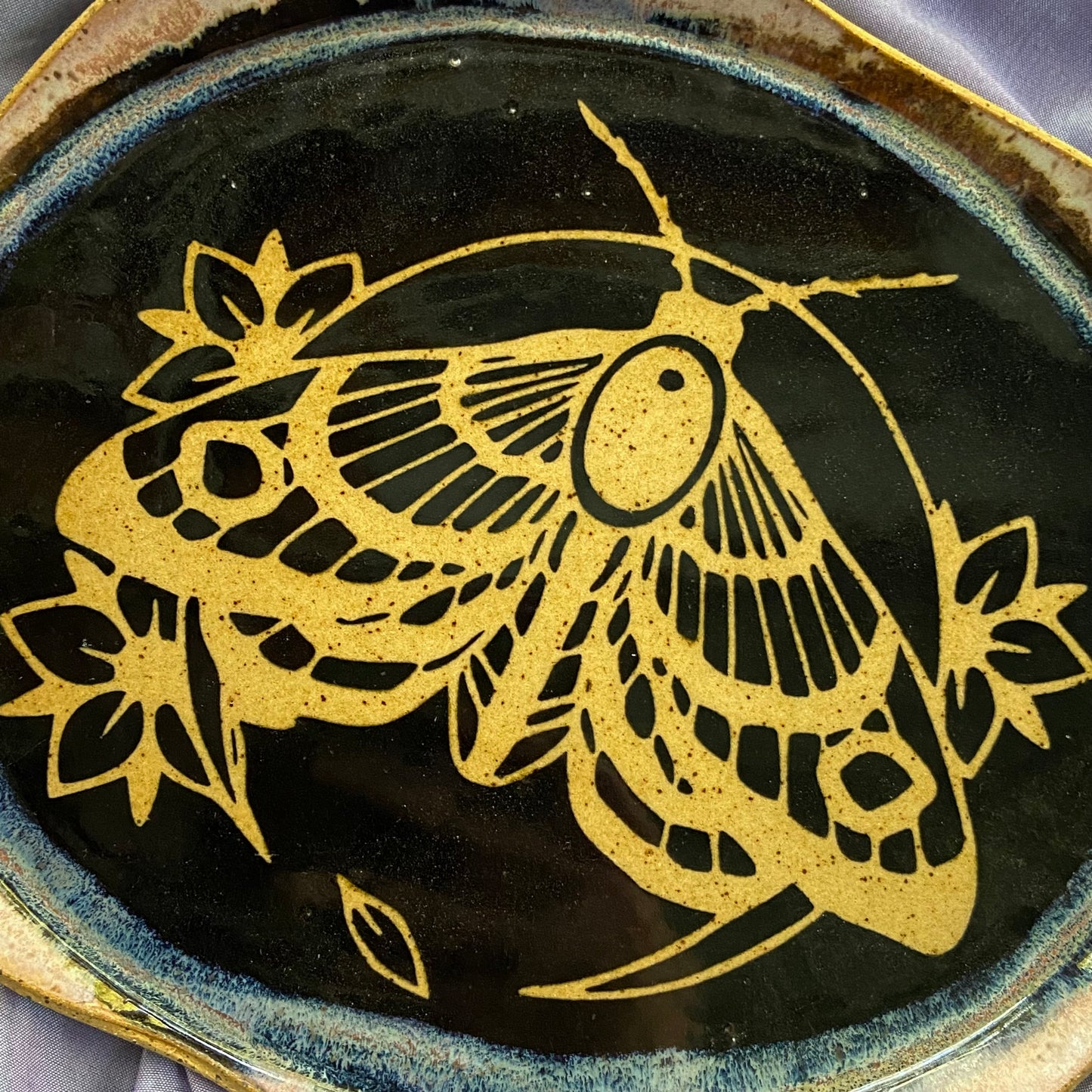 XL Moth Trinket Dish | discounted