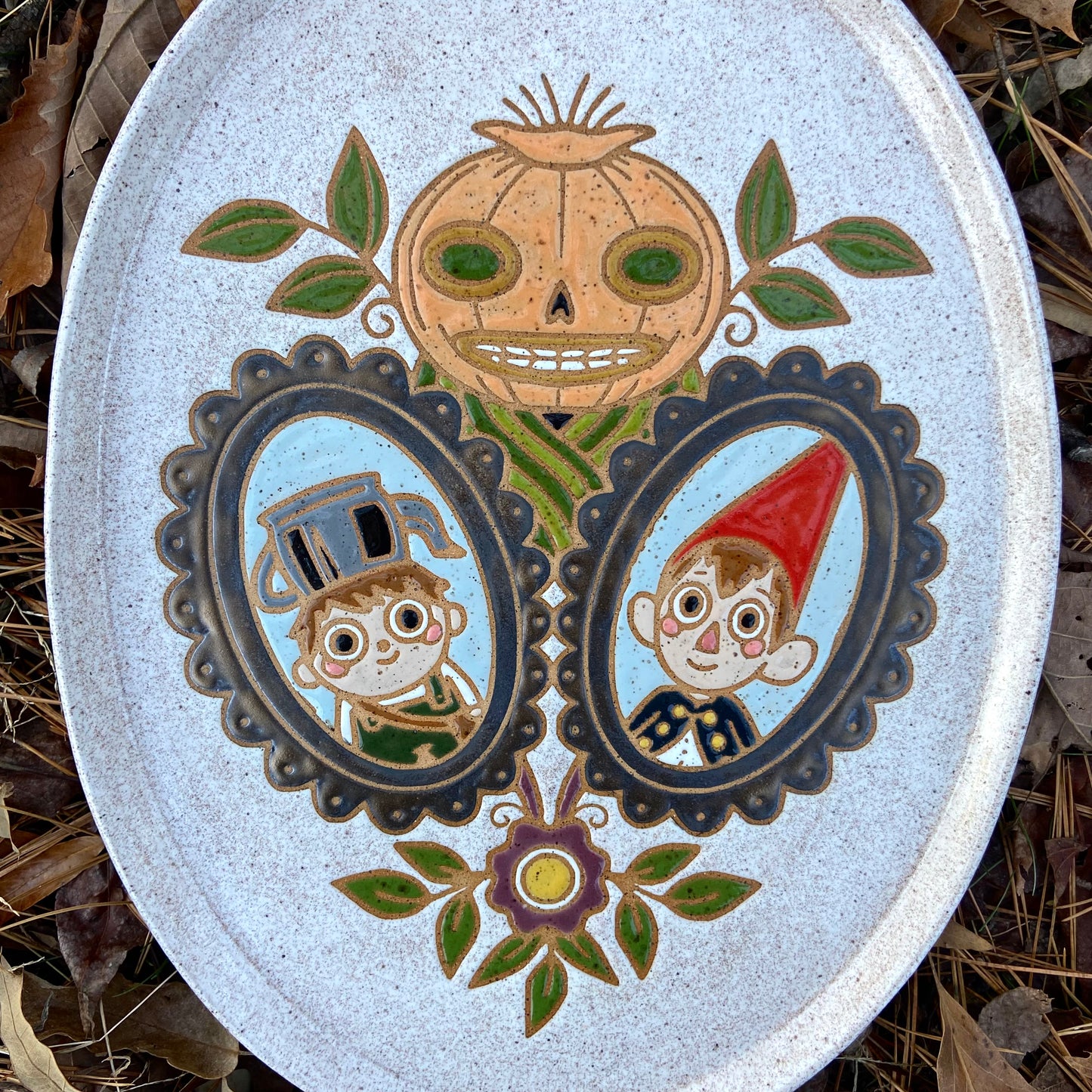 QBP x Bright Blue Tattoo Collab Serving Platter | discounted