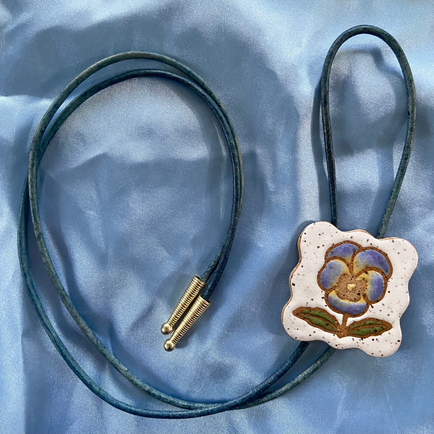 Pansy Bolo Ties