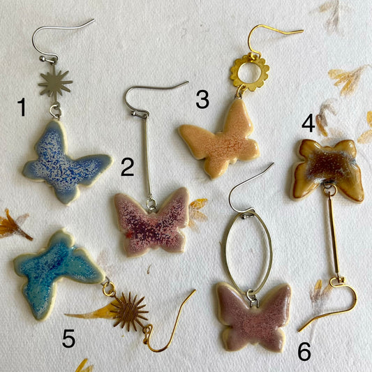 Butterfly Dangle Earrings