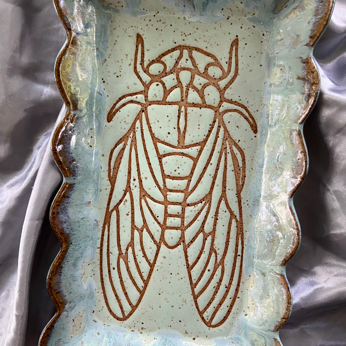 Large Cicada Trinket Dishes