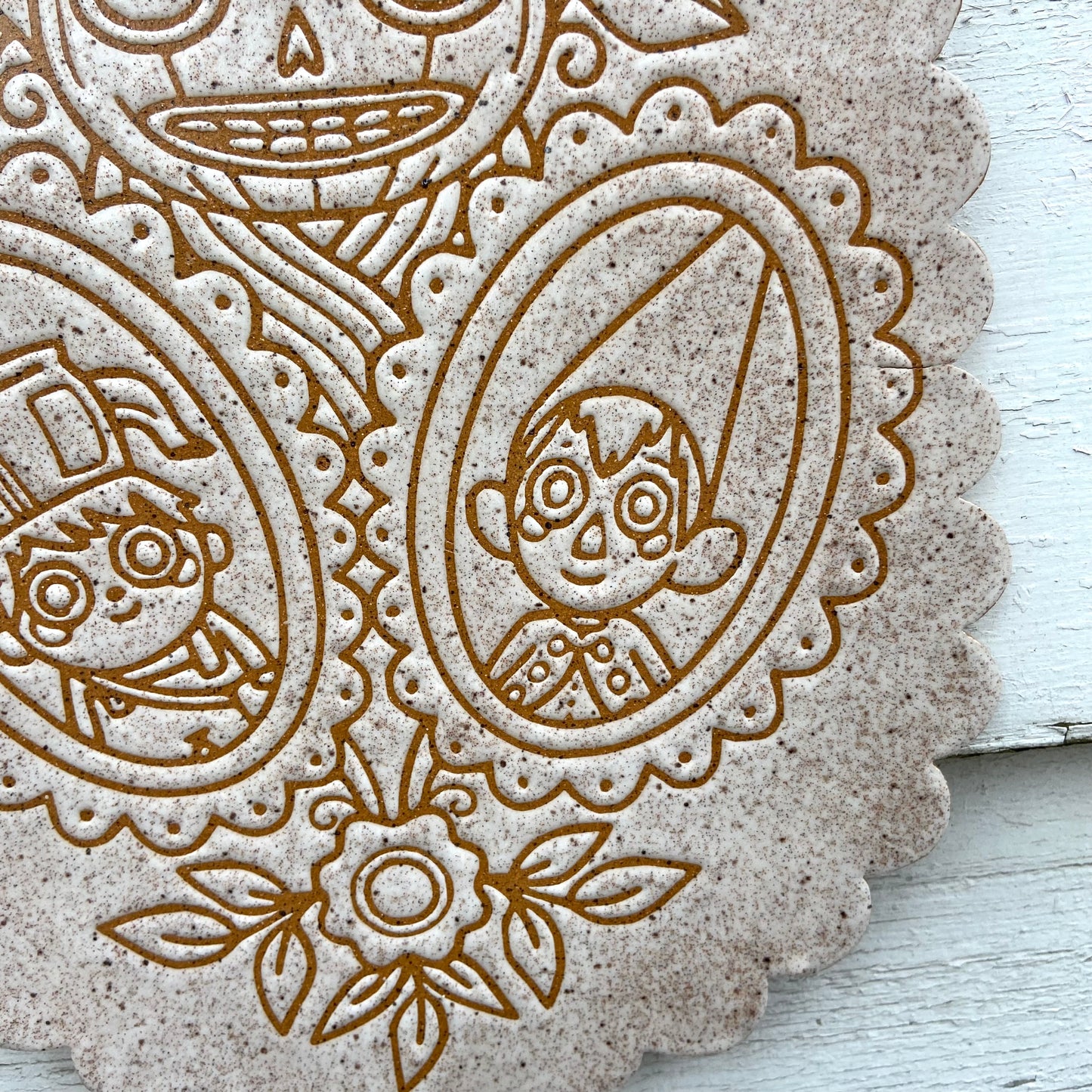 QBP x Bright Blue Tattoo Collab | Wall Hanger | discounted