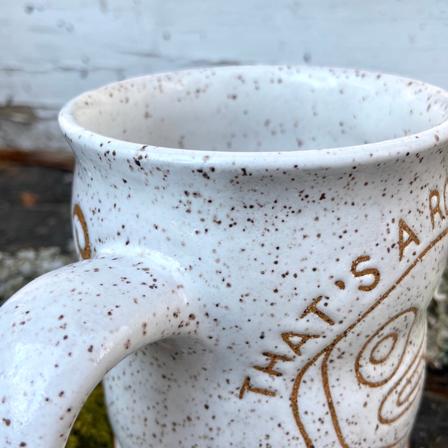 QBP x Bright Blue Tattoo Collab Mug