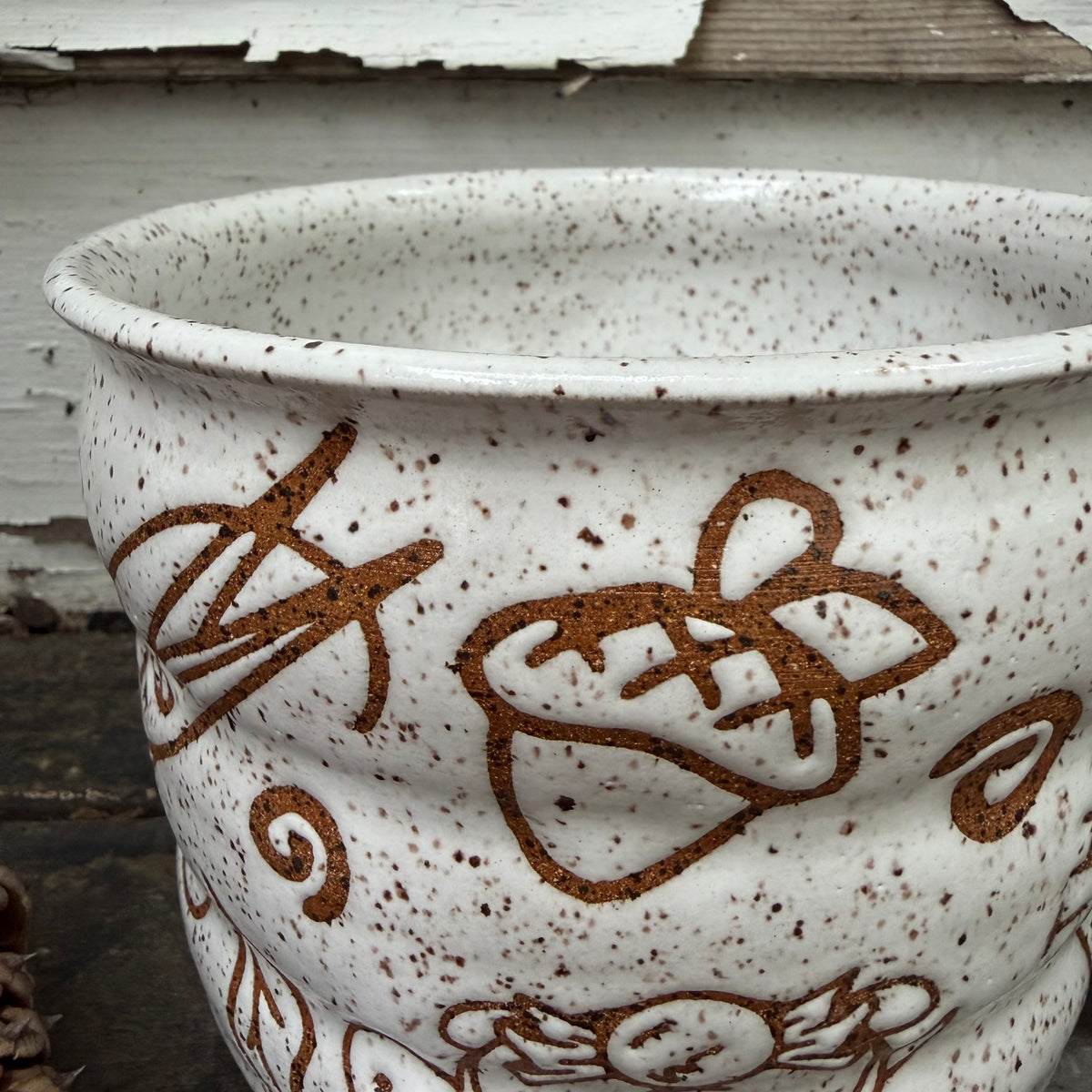 QBP x Bright Blue Tattoo Collab | Rock Fact Planter