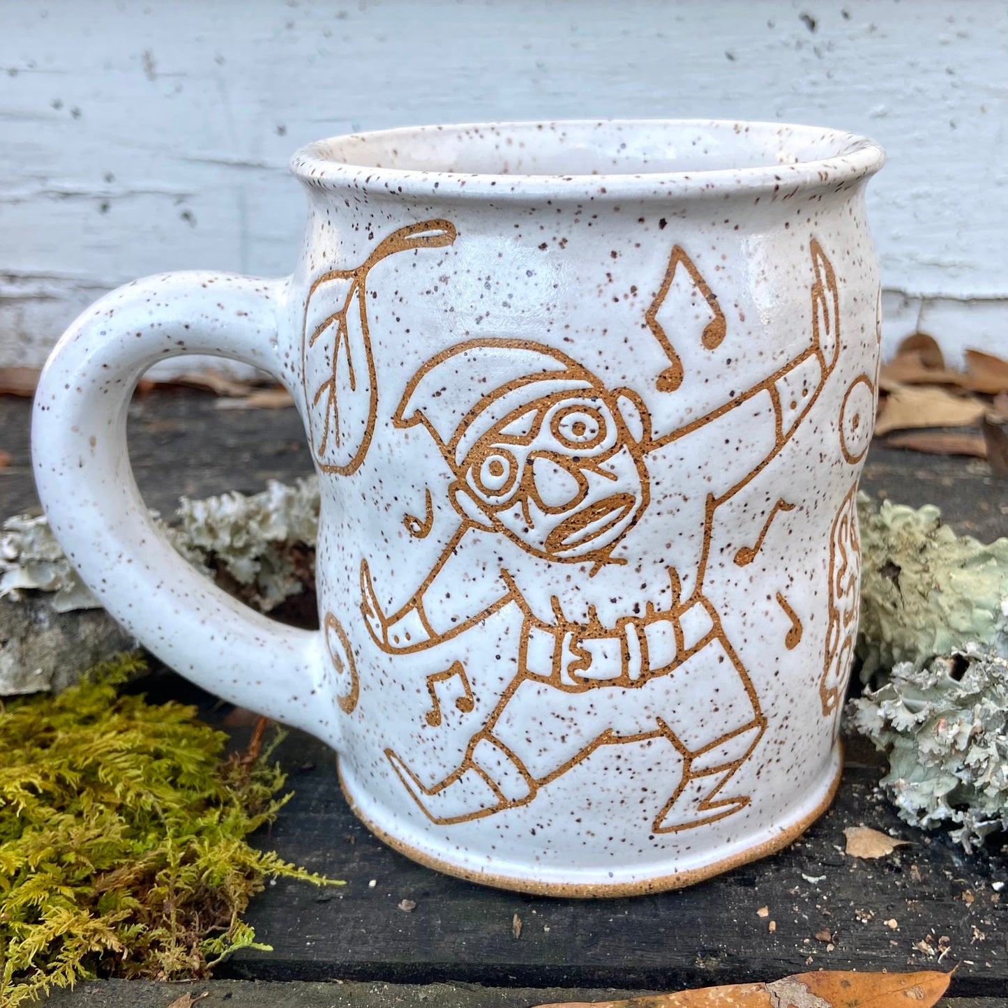 QBP x Bright Blue Tattoo Collab Mug