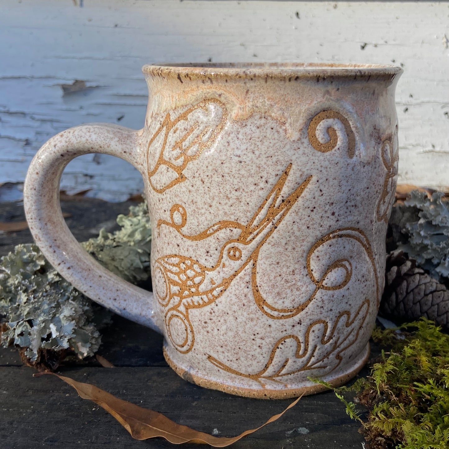 QBP x Bright Blue Tattoo Collab Mug
