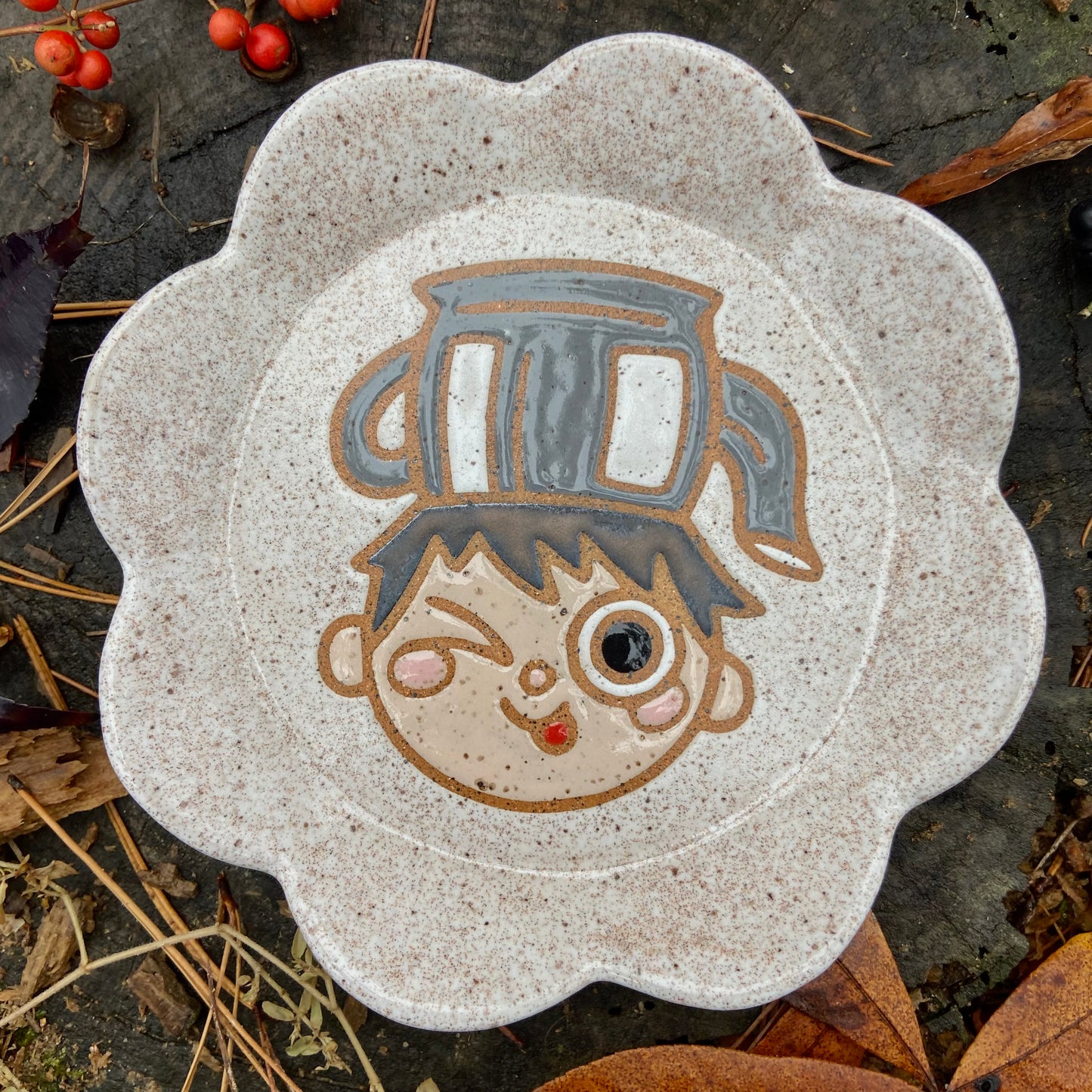 QBP x Bright Blue Tattoo Collab Trinket Dish #3