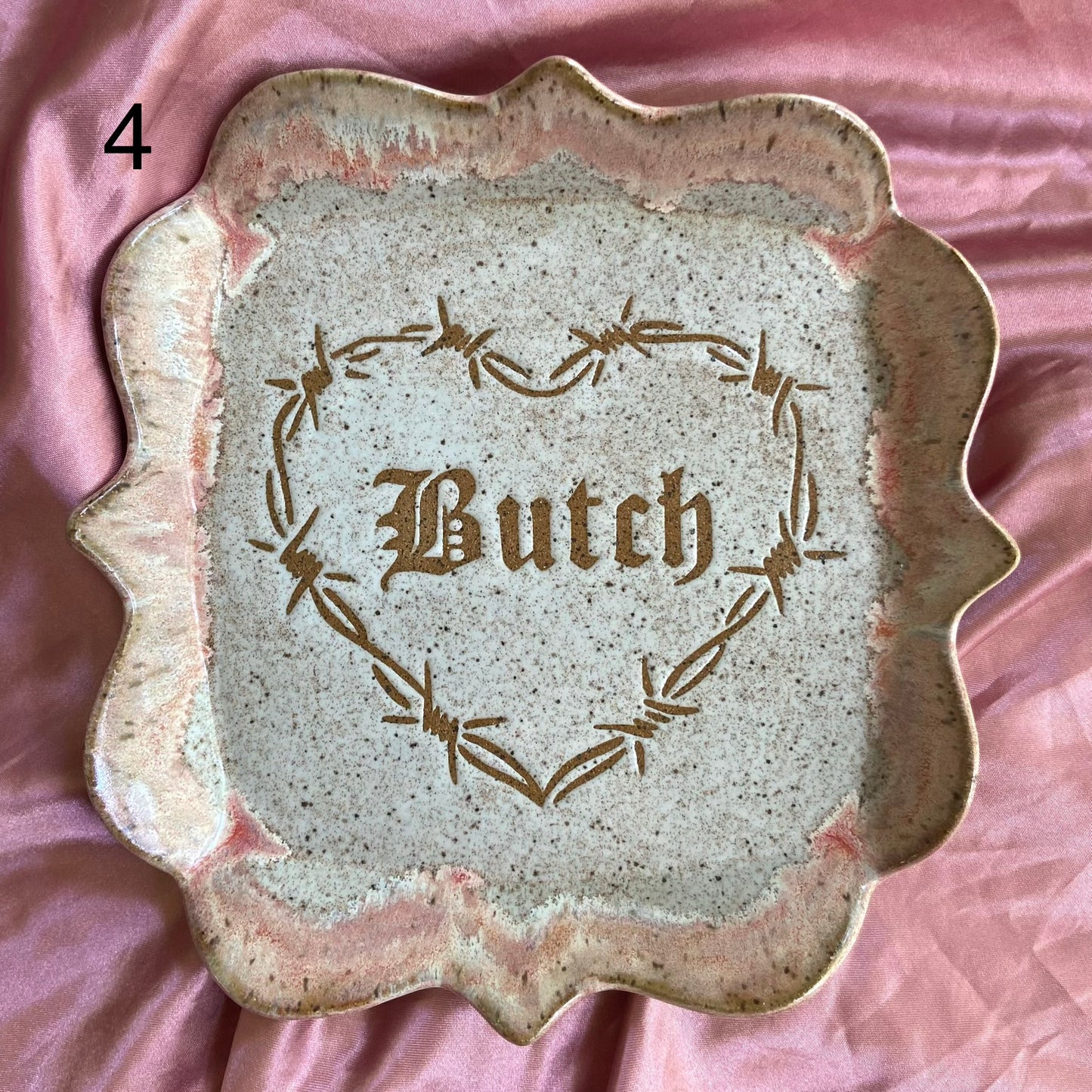 QBP x Hales Tattoos Collab | Pride Titles Trinket Dishes