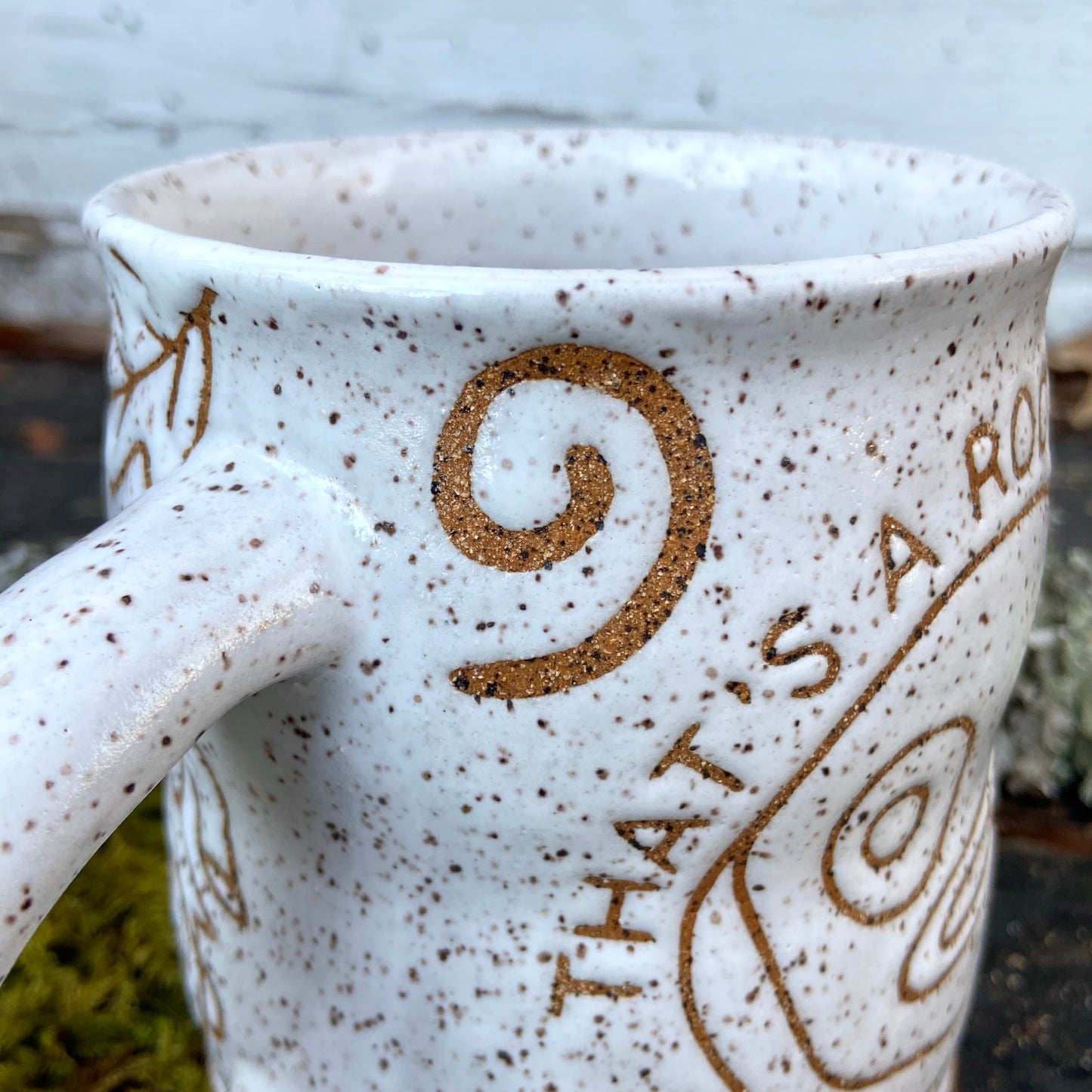 QBP x Bright Blue Tattoo Collab Mug