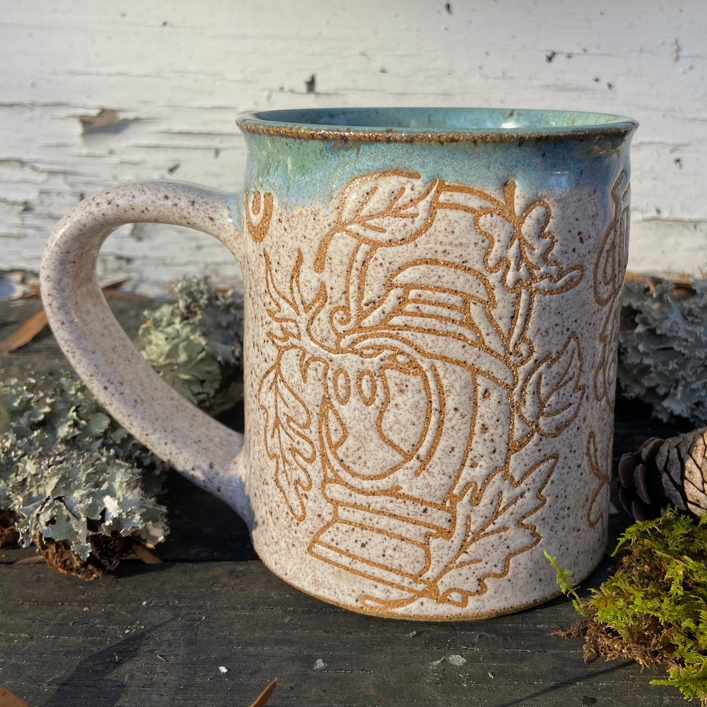 QBP x Bright Blue Tattoo Collab Mug